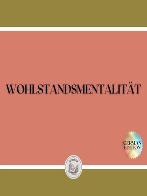 cover image of WOHLSTANDSMENTALITÄT